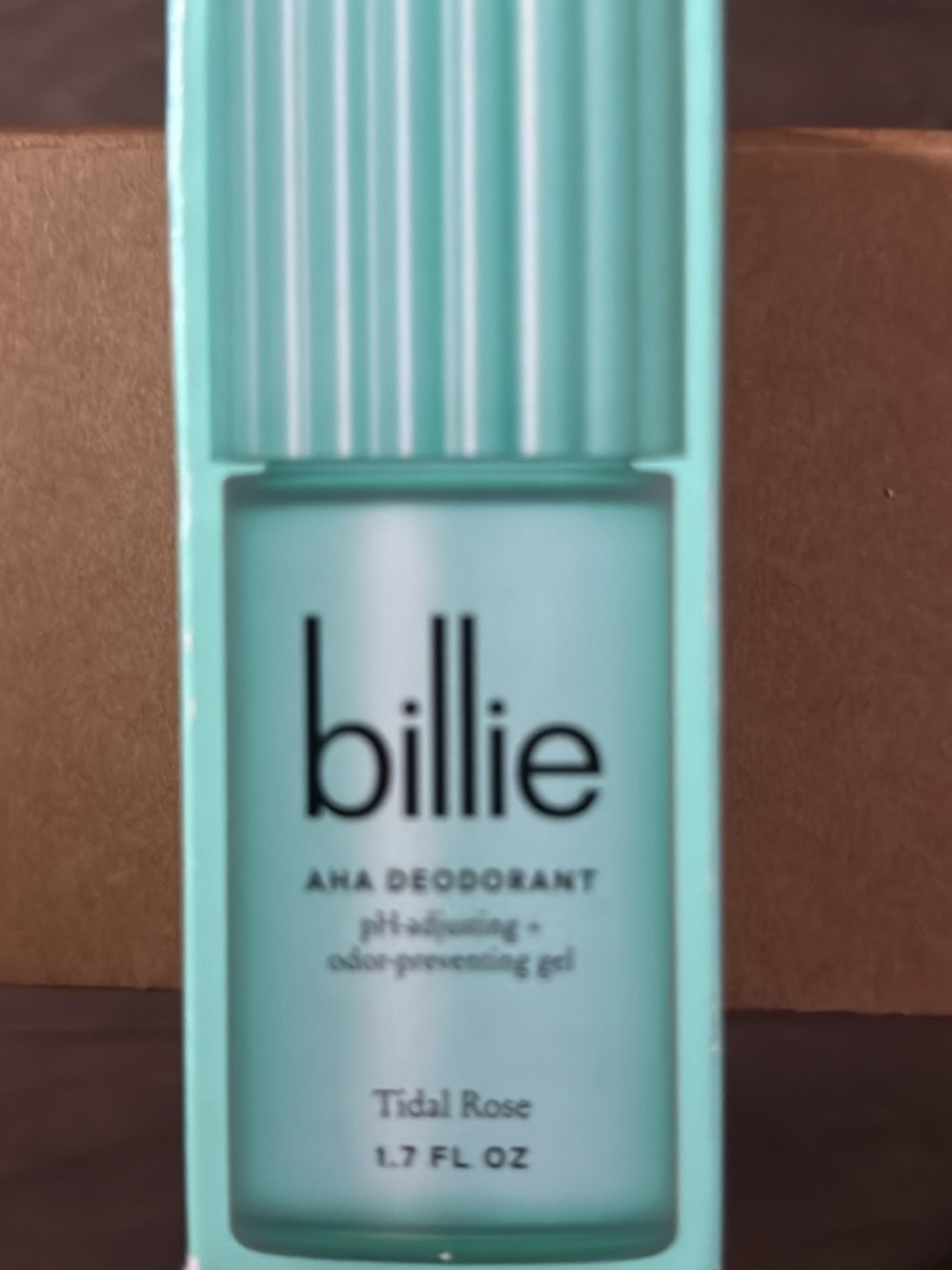 billie AHA Deodorant Gel — Aqua Tidal Rose